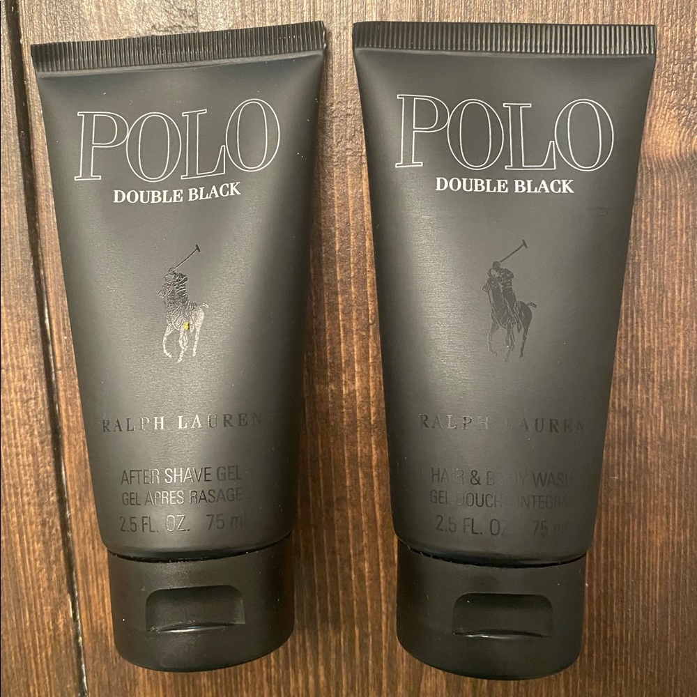 Ralph Lauren Polo double black set